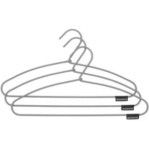 Brabantia Soft Grib Bøjle 3 stk, Sort/Hvid