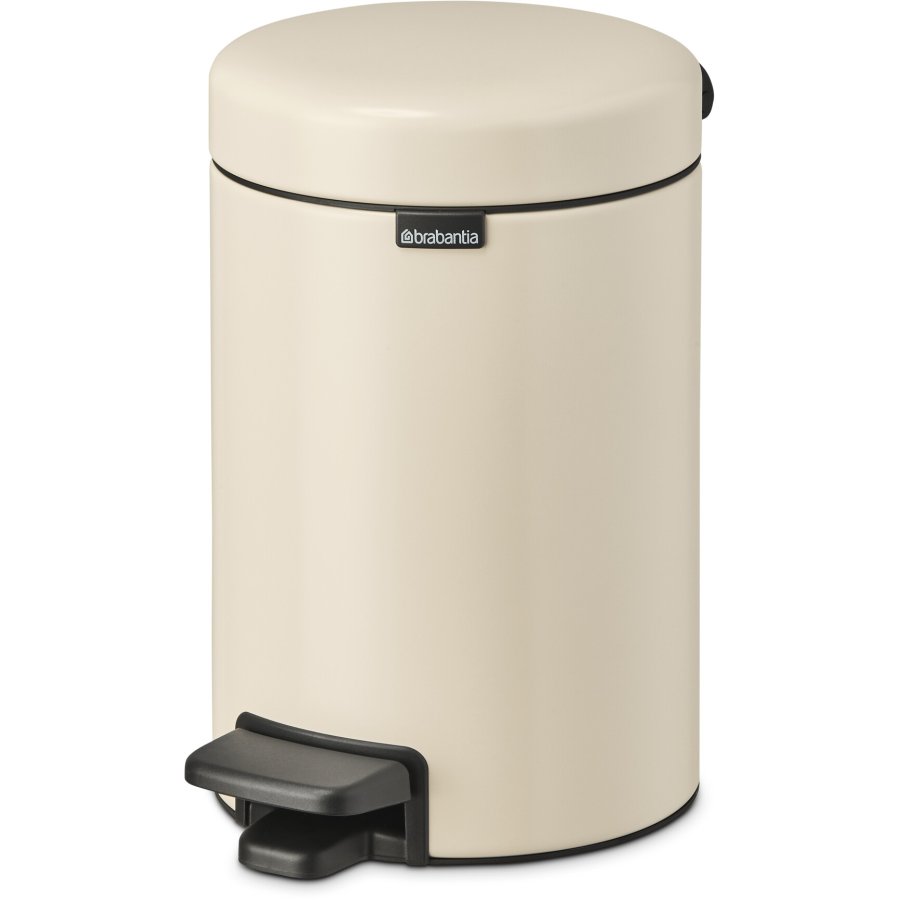 Brabantia NewIcon Pedalspand 3 L, Soft Beige