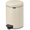 Brabantia NewIcon Pedalspand 5 L, Soft Beige