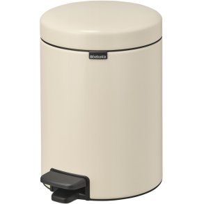 Brabantia NewIcon Pedalspand 5 L, Soft Beige