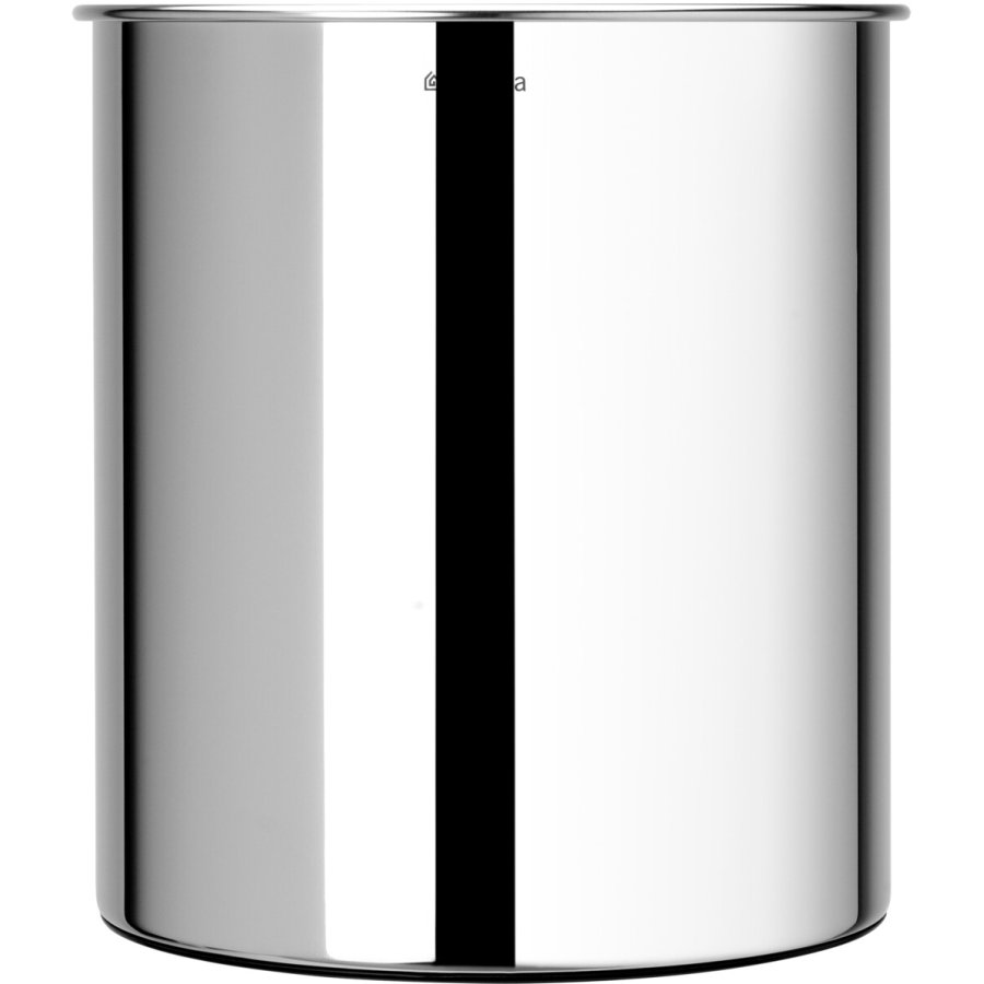 Brabantia Papirkurv 7 L, Brilliant Steel