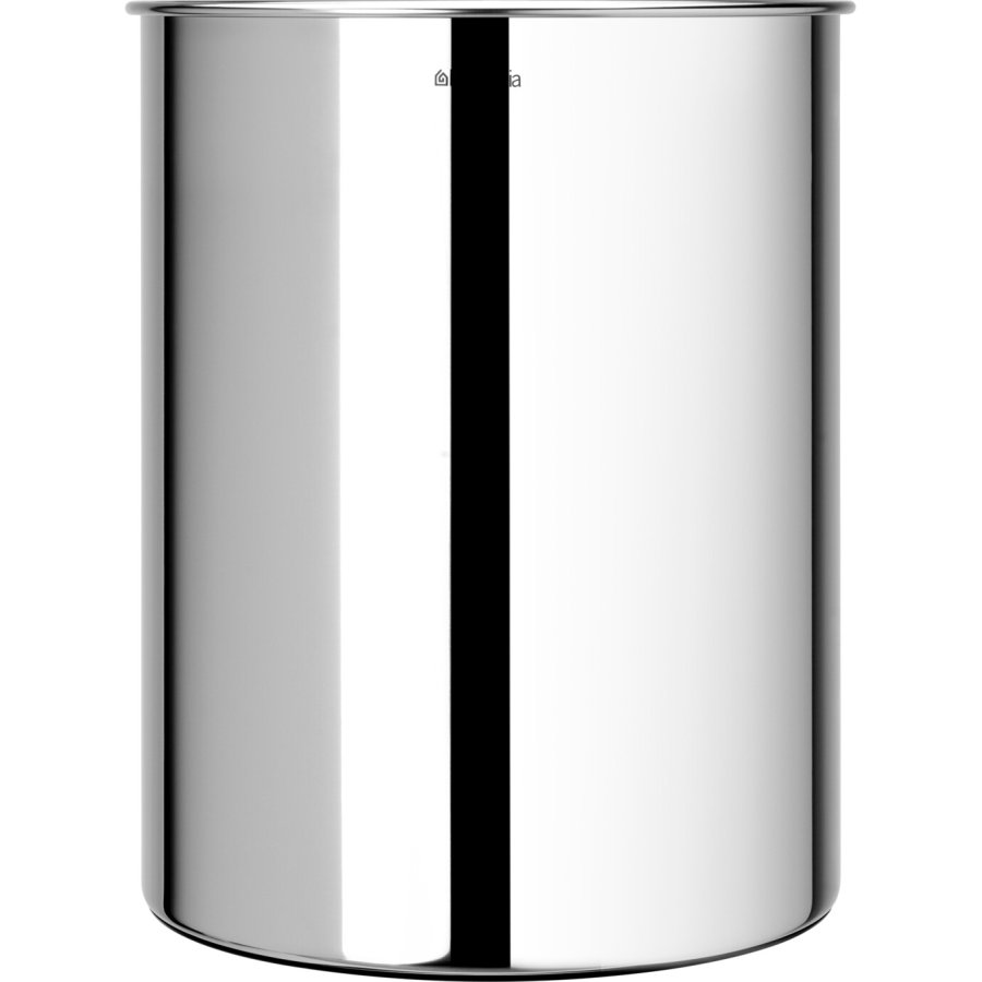 Brabantia Papirkurv 15 L, Brilliant Steel