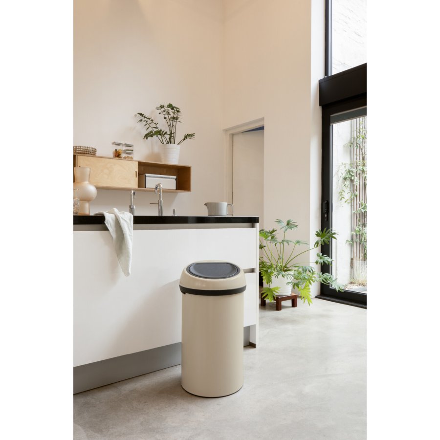 Brabantia Touch Affaldsspand 60 L, Soft Beige