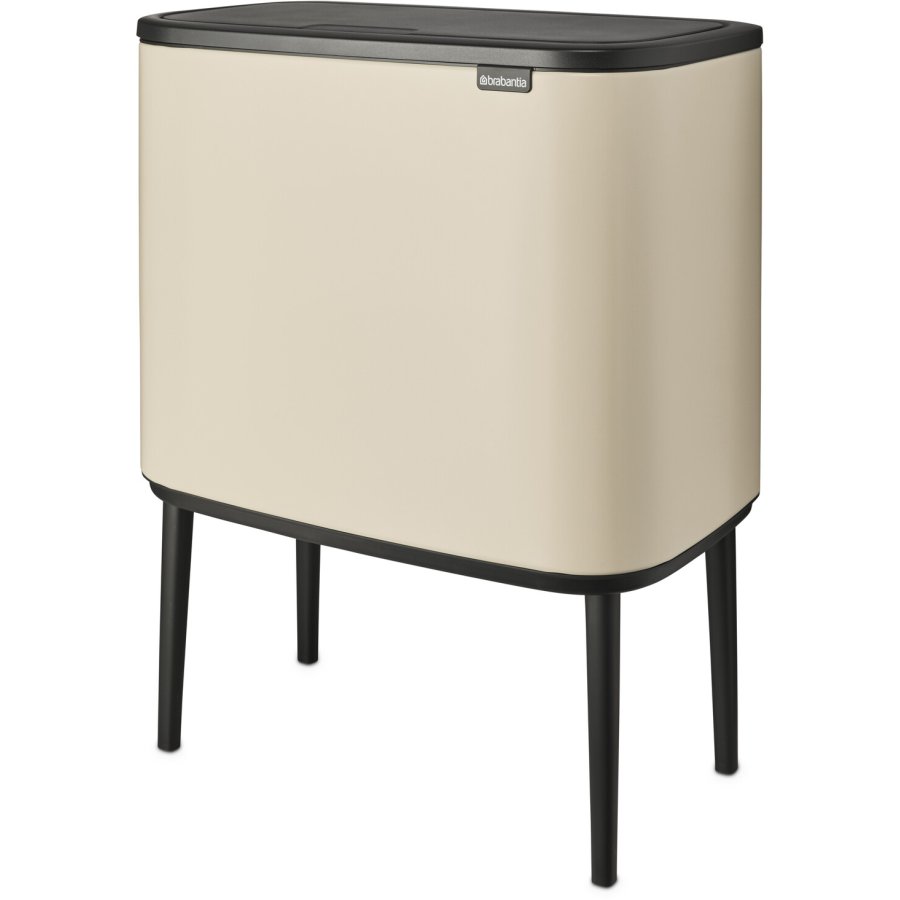 Brabantia Bo Touch Affaldsspand 11+23 L, Soft Beige