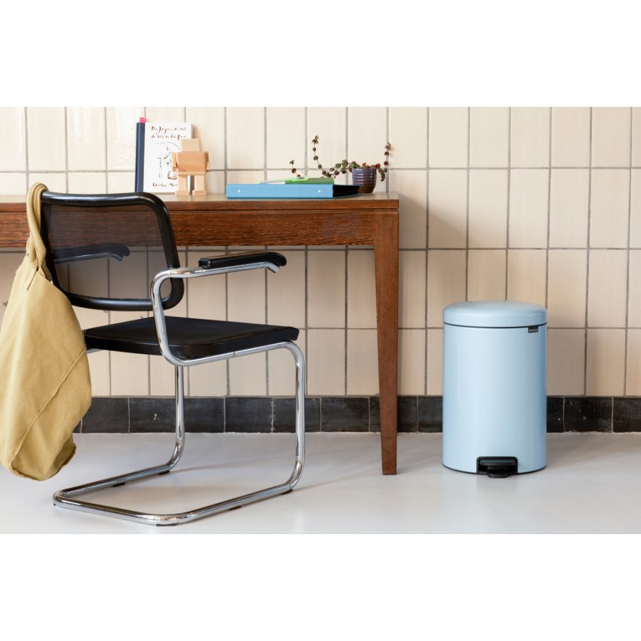 Brabantia NewIcon Pedalspand m. Inderspand 20 L, Dreamy Blue