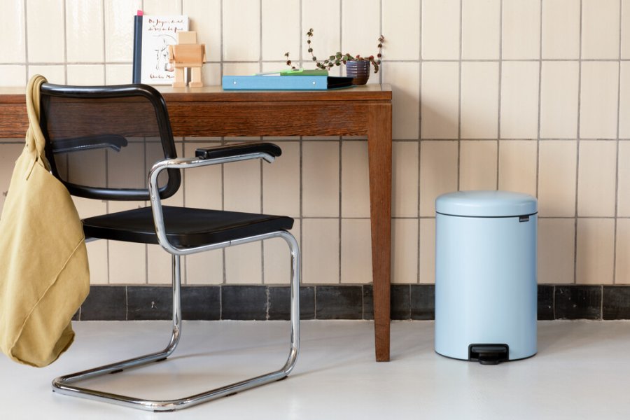 Brabantia NewIcon Pedalspand m. Inderspand 20 L, Dreamy Blue