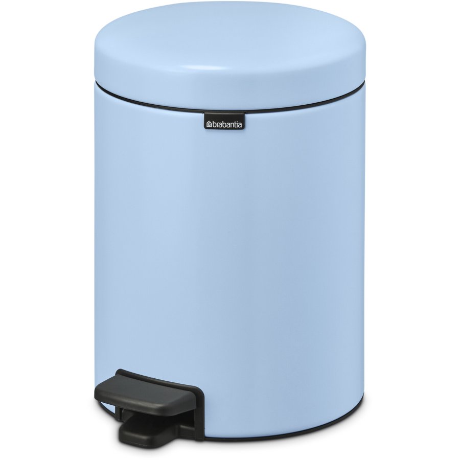 Brabantia NewIcon Pedalspand m. Inderspand 5 L, Dreamy Blue