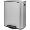 Brabantia Bo Pedalspand Fingerprint Proof m. Inderspand 60 L, Mat Stl