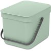 Brabantia Sort & Go Affaldsspand m. Lg 6 L, Jade Green