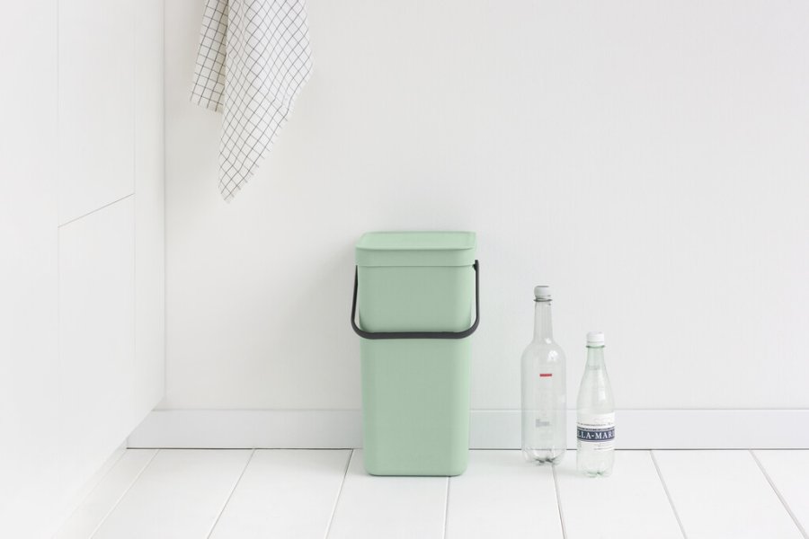 Brabantia Sort & Go Affaldsspand m. Lg 16 L, Jade Green