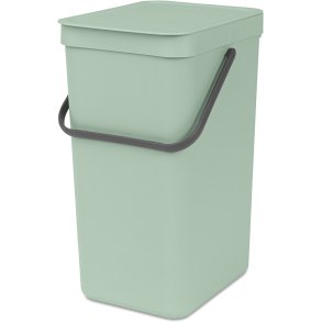 Brabantia Sort & Go Affaldsspand m. Låg 16 L, Jade Green