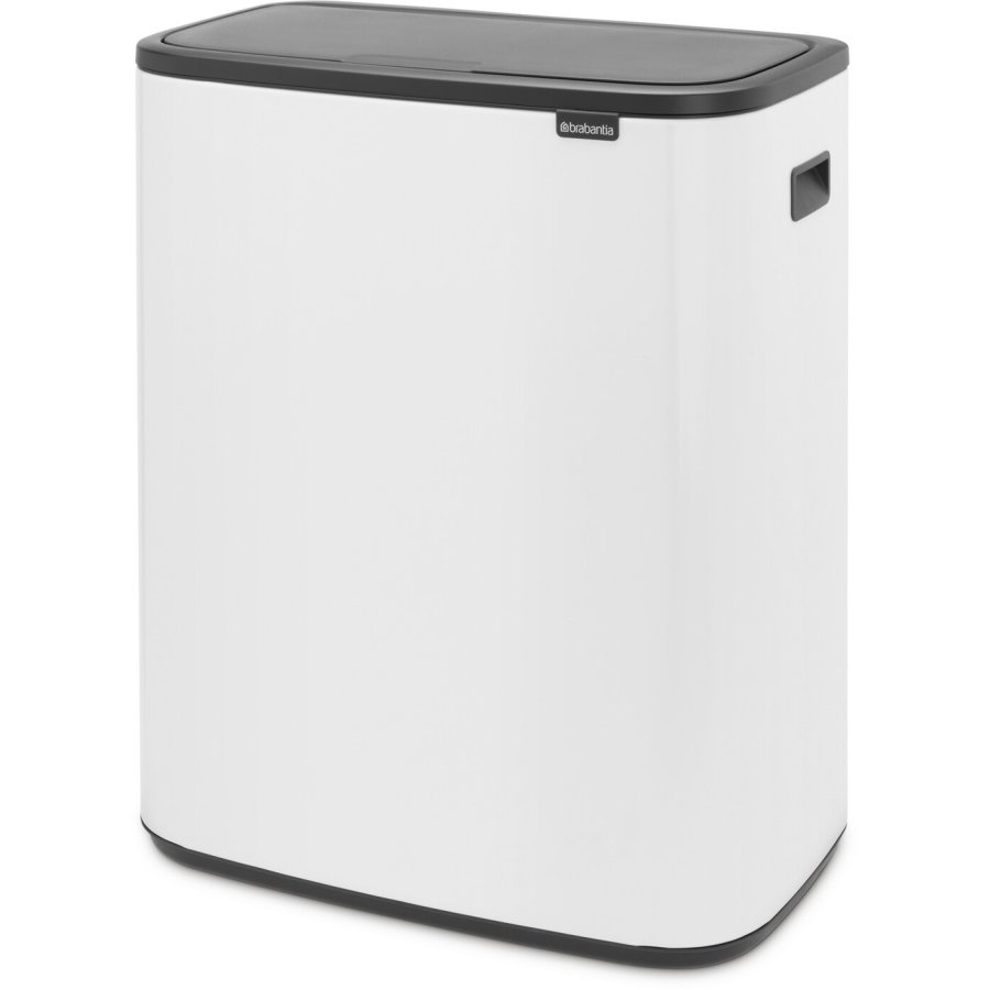 Brabantia Bo Touch Affaldsspand 2x30 L, Hvid