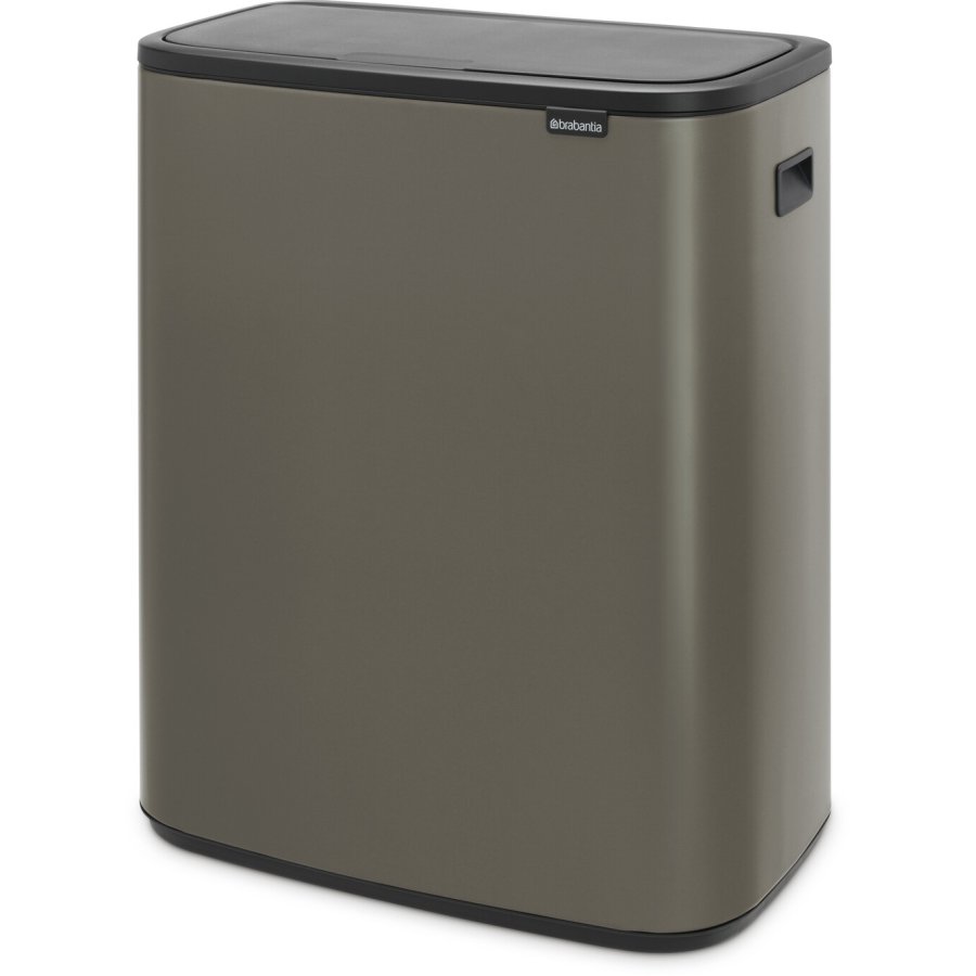 Brabantia Bo Touch Affaldsspand 2x30 L, Platinum