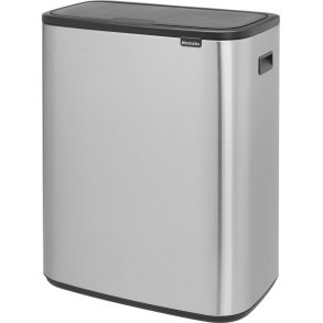 Brabantia Bo Touch Afvalemmer 60 L, Mat Staal