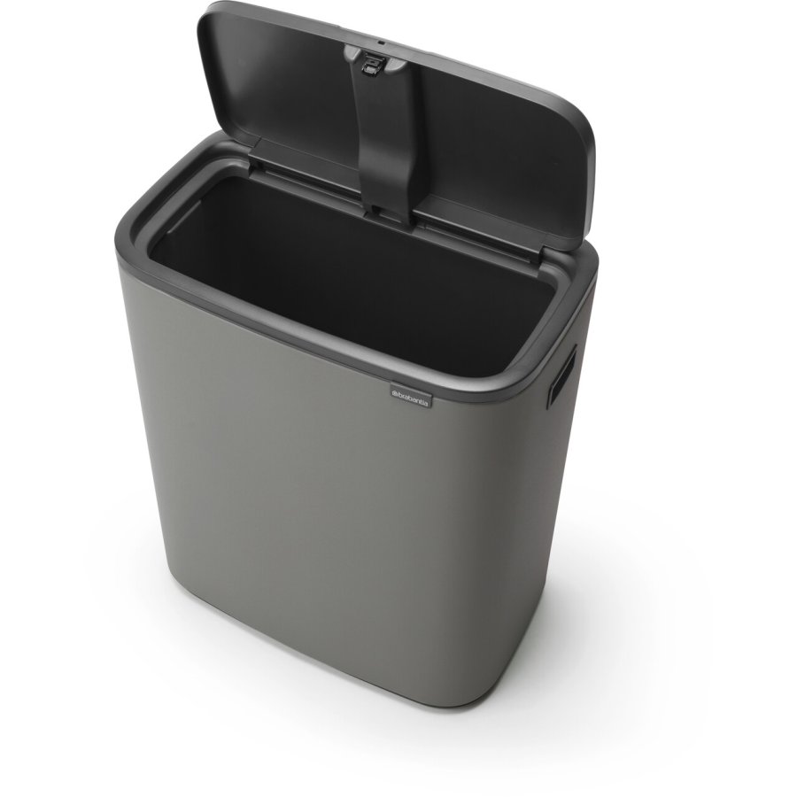 Brabantia Bo Touch Affaldsspand 60 L, Mineral Concrete Grey