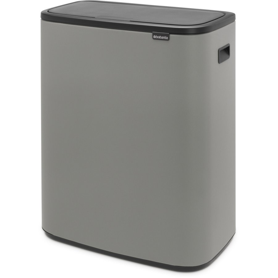 Brabantia Bo Touch Affaldsspand 60 L, Mineral Concrete Grey