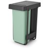 Brabantia Built in bin Sort&Go Affaldssortering Indbygningsmodul 2x30 L, Dark Grey