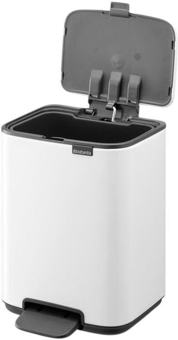 Brabantia Bo Pedalspand 4 L, Hvid