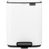 Brabantia Bo Pedalspand 7 L, Hvid