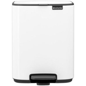 Brabantia Bo Pedalspand 7 L, Hvid