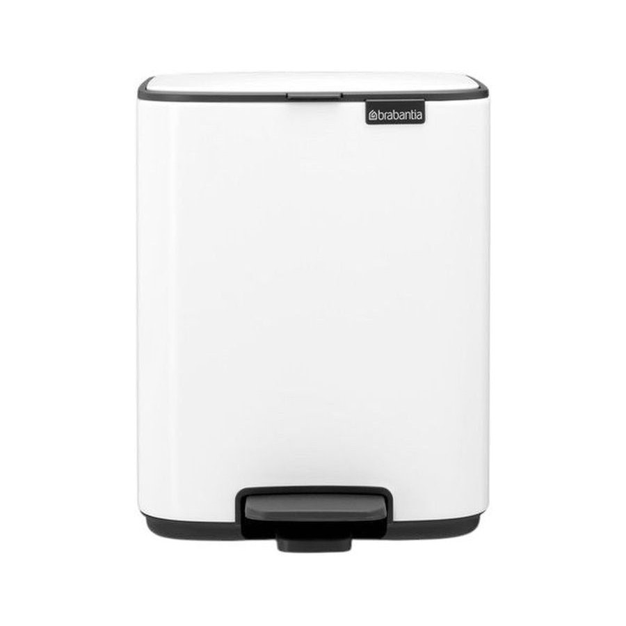 Brabantia Bo Pedalspand 7 L, Hvid