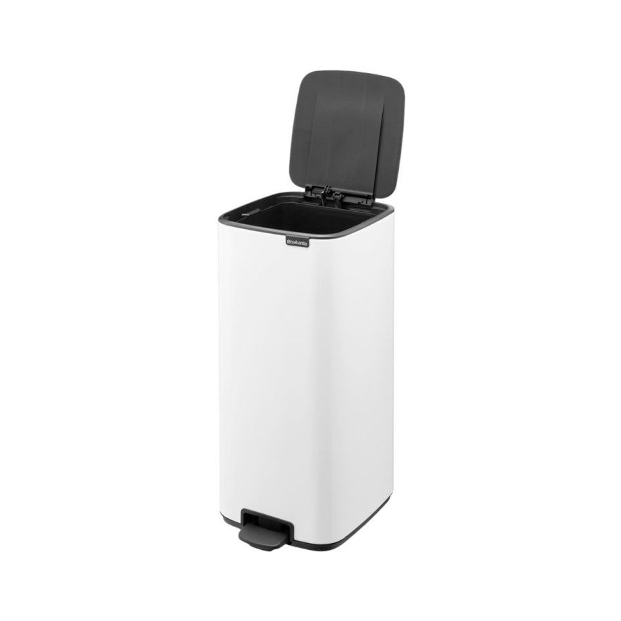 Brabantia Bo Pedalspand 30 L, Hvid