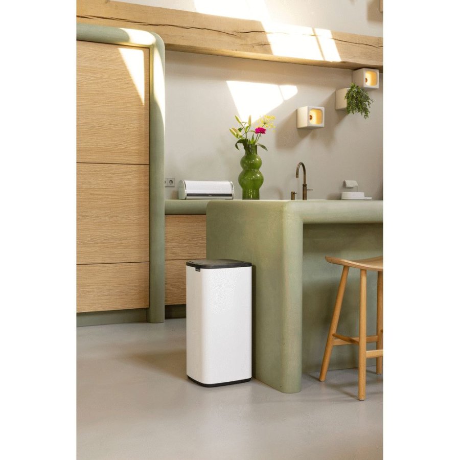 Brabantia Bo Touch Affaldsspand 30 L, Hvid