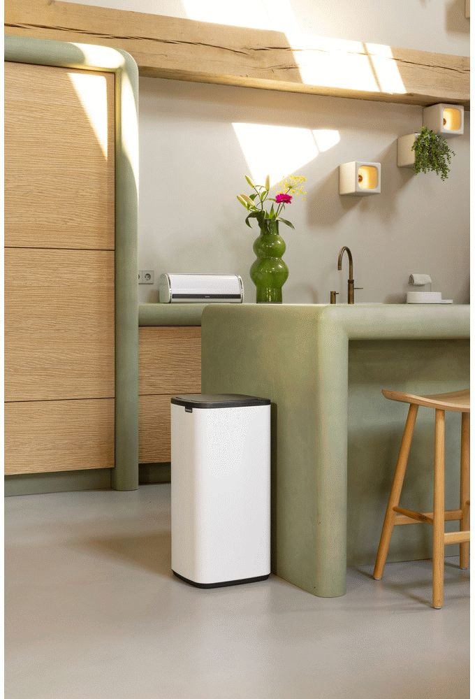 Brabantia Bo Touch Affaldsspand 30 L, Hvid