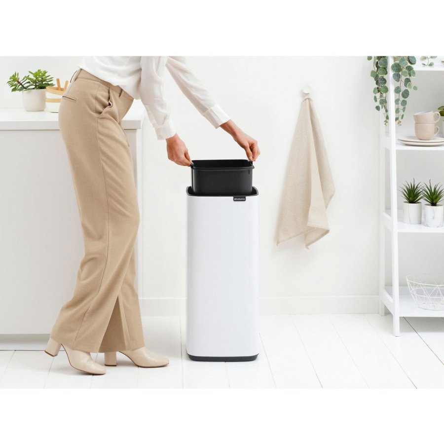 Brabantia Bo Touch Affaldsspand 30 L, Hvid