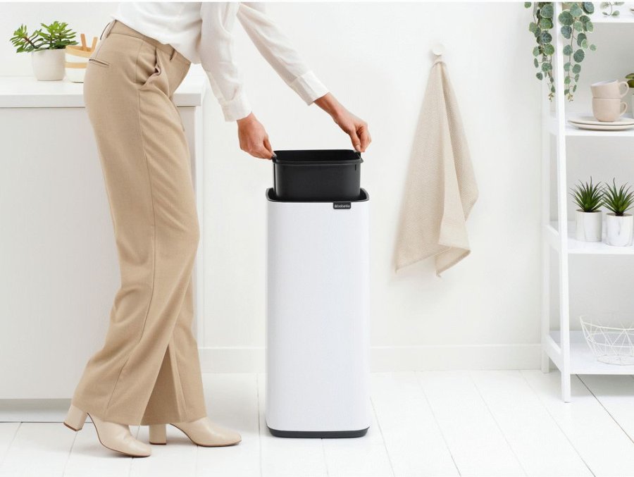 Brabantia Bo Touch Affaldsspand 30 L, Hvid