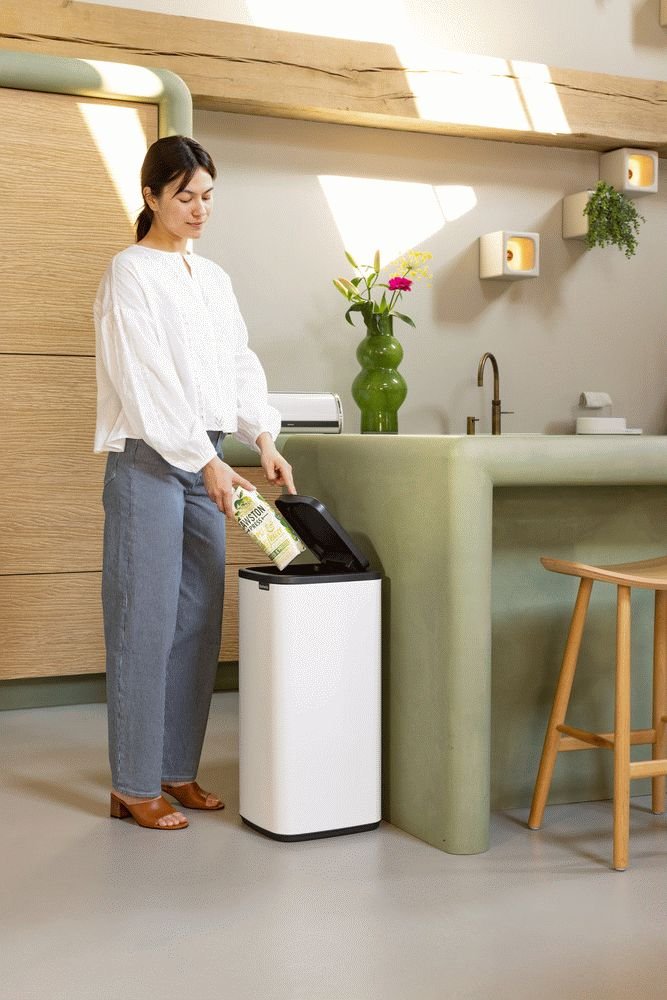 Brabantia Bo Touch Affaldsspand 30 L, Hvid