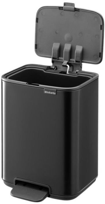 Brabantia Bo Pedalspand 4 L, Mat Sort