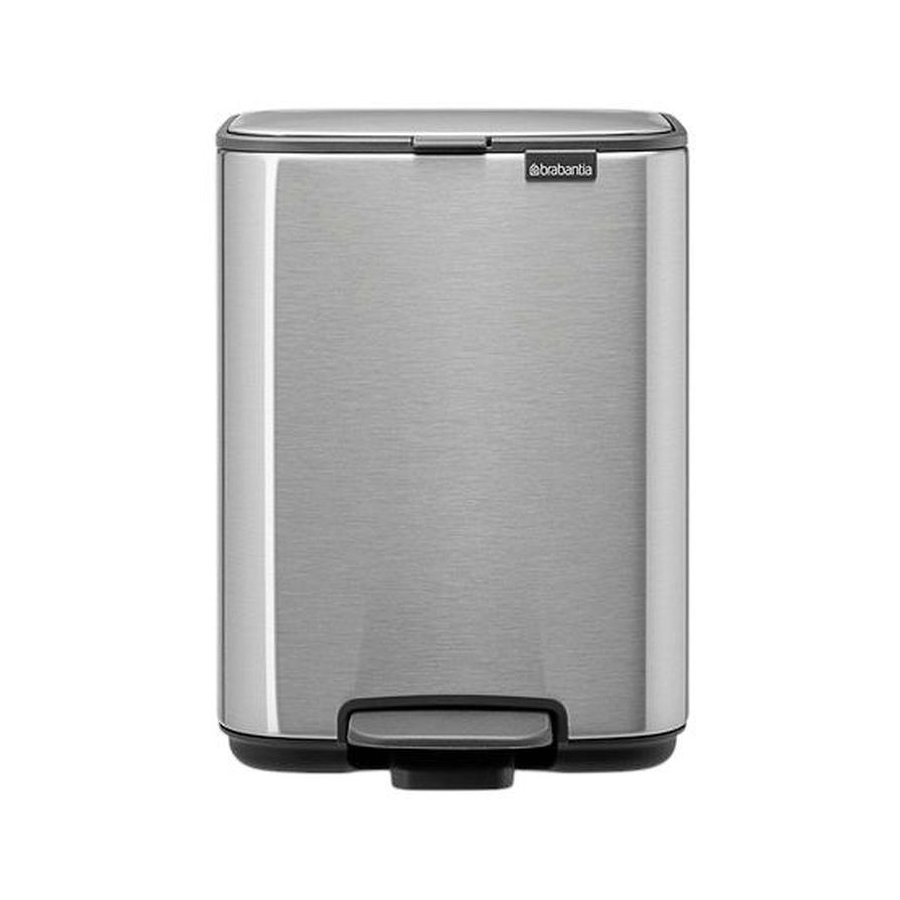 Brabantia Bo Pedalspand Fingerprint Proof 4 L, Mat Stl