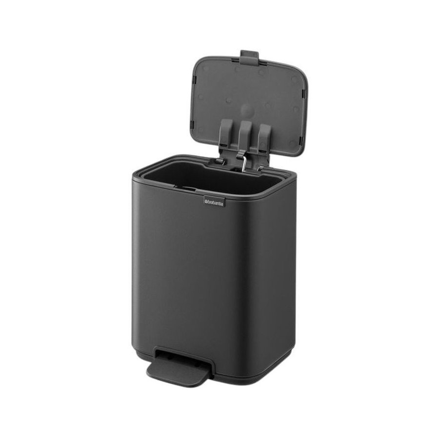Brabantia Bo Pedalspand 4 L, Mineral Infinite Grey