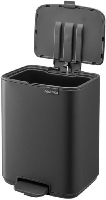 Brabantia Bo Pedalspand 7 L, Mineral Infinite Grey