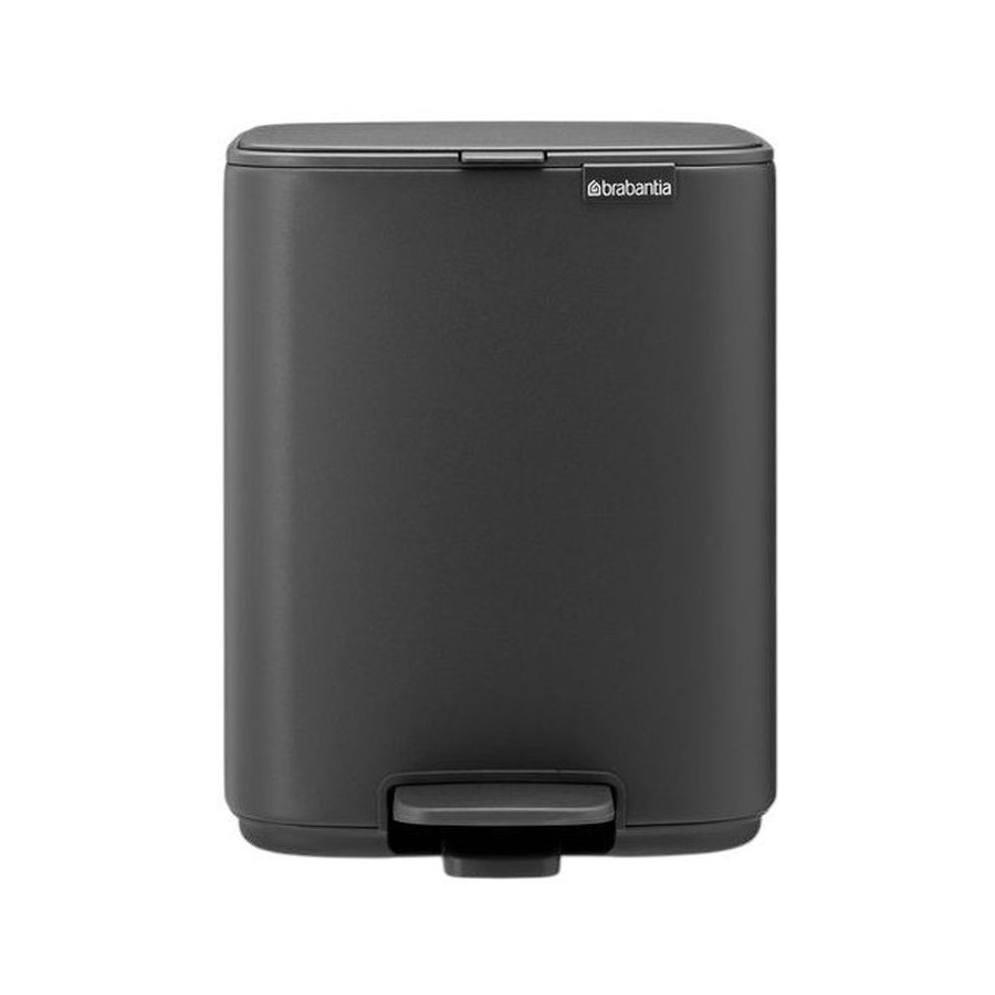 Brabantia Bo Pedalspand 7 L, Mineral Infinite Grey