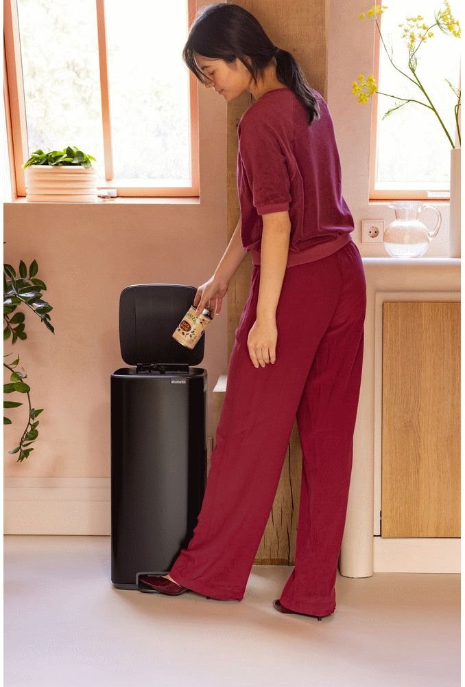 Brabantia Bo Pedalspand 30 L, Mat Sort