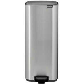 Brabantia Bo Pedalspand Fingerprint Proof 30 L, Mat Stl