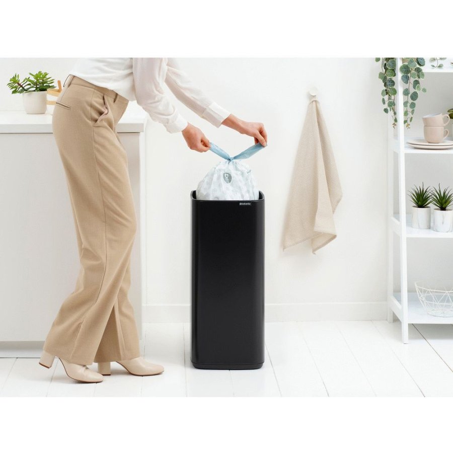 Brabantia Bo Touch Affaldsspand 30 L, Mat Sort