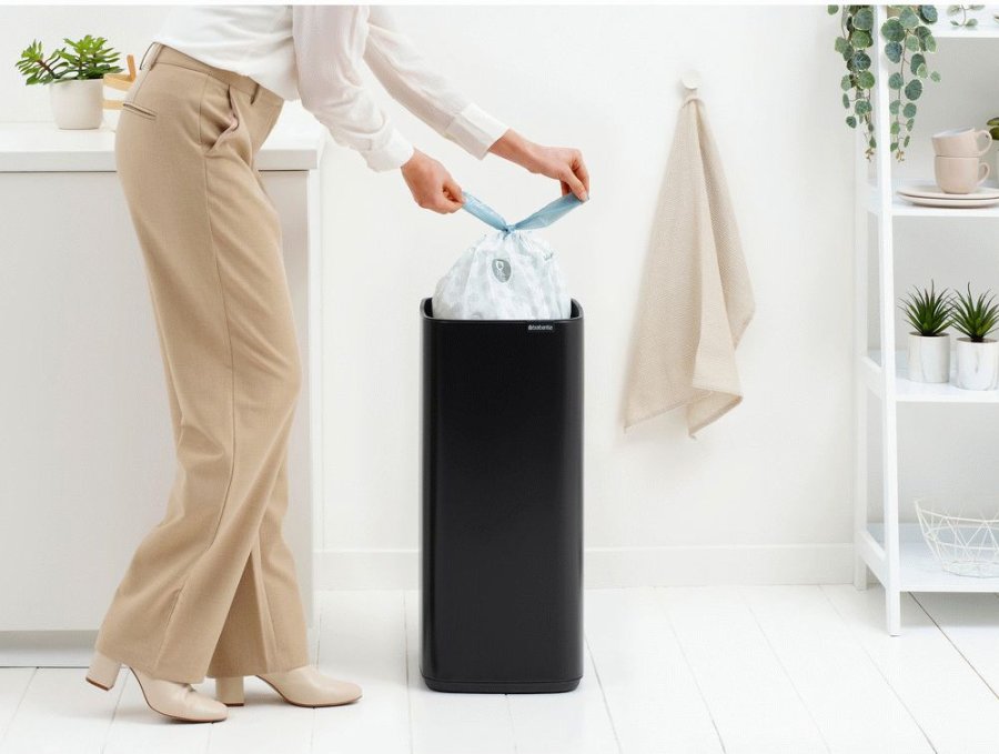 Brabantia Bo Touch Affaldsspand 30 L, Mat Sort