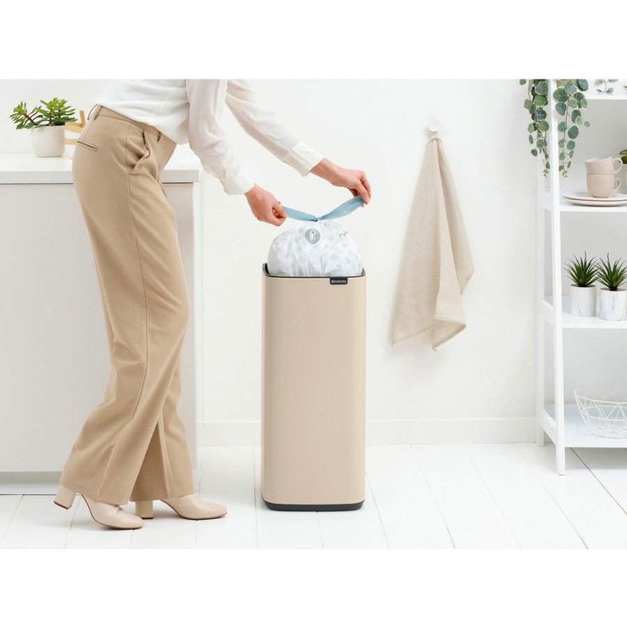 Brabantia Bo Touch Affaldsspand 30 L, Soft Beige