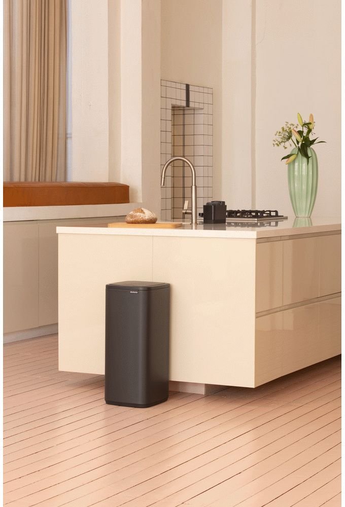 Brabantia Bo Touch Affaldsspand 30 L, Mineral Infinite Grey