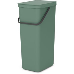 Brabantia Sort & Go Affaldsspand m. Låg 40 L, Fir Green