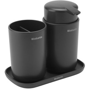Brabantia ReNew Badevrelsestilbehr 3 Dele, Mrkegr