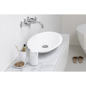 Brabantia ReNew Badeværelsestilbehør 3 Dele, Hvid
