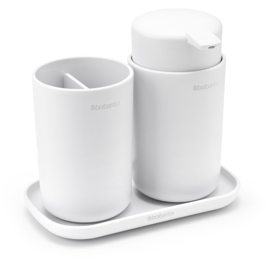 Brabantia ReNew Badevrelsestilbehr 3 Dele, Hvid