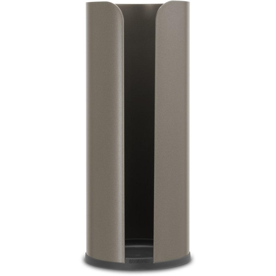 Brabantia ReNew Toiletrulledispenser til 3 Ruller, Platinum