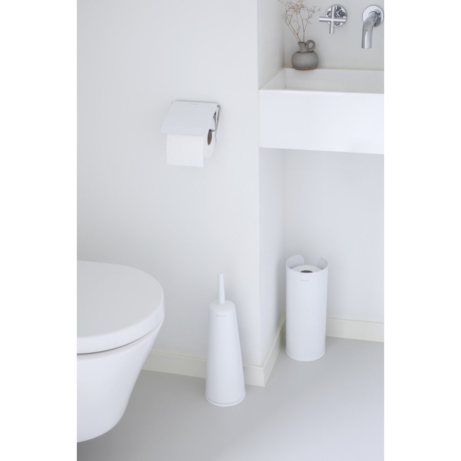 Brabantia ReNew Toilettilbehrsst 3 Dele, Hvid