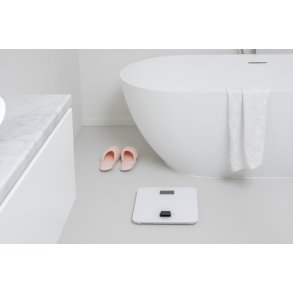 Brabantia ReNew Personvægt Batterifri, Hvid