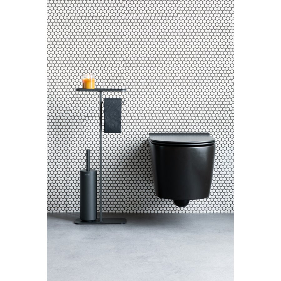 Brabantia Mindset Toilet Butler, Mineral Infinite Grey